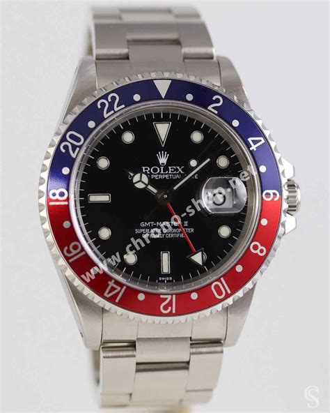 rolex cadran bleu et rouge